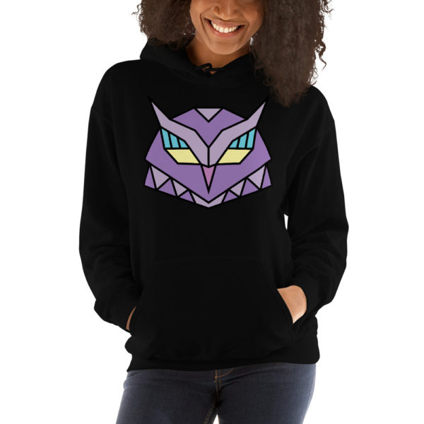 Geometric Owl Hoodie