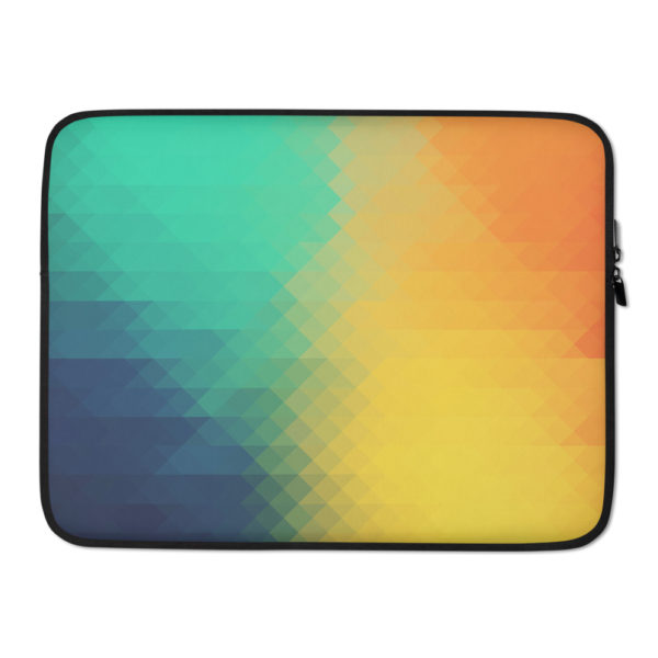 Colorful Pixel Laptop Sleeve
