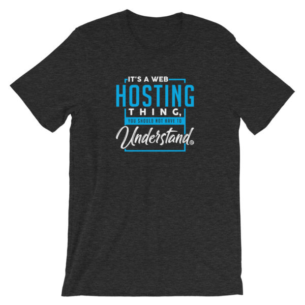 It's a Web Hosting Thing