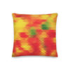 Forest Fire Pixel Pillow