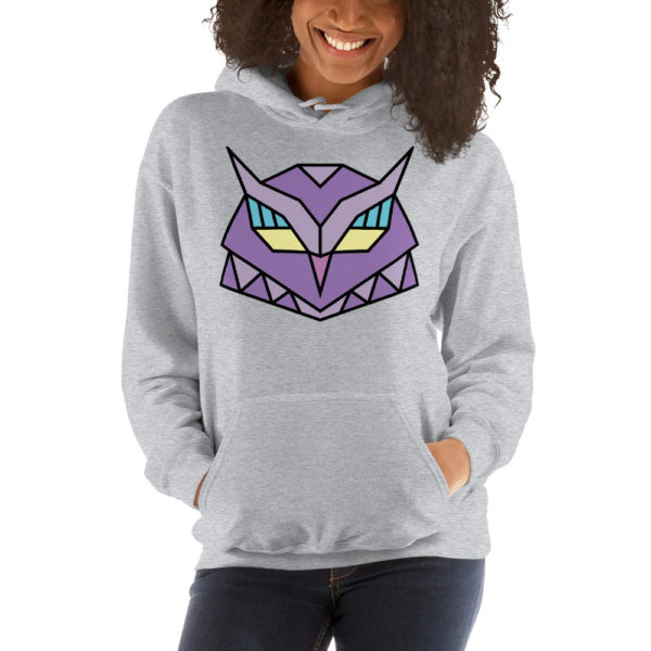 Geometric Owl Hoodie