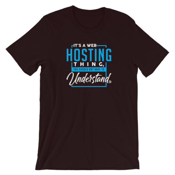 It's a Web Hosting Thing