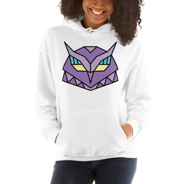 Geometric Owl Hoodie
