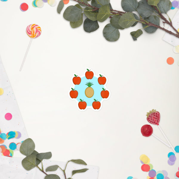 1 in 8 Infertility Awareness Bubble-free sticker - Blue