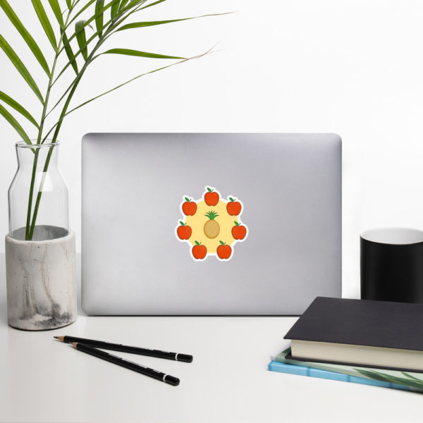 1 in 8 Infertility Awareness Bubble-free Sticker - Yellow