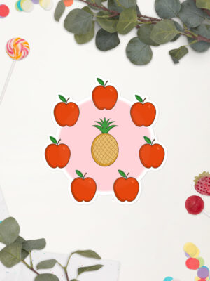 1 in 8 Infertility Awareness Bubble-free sticker - Pink