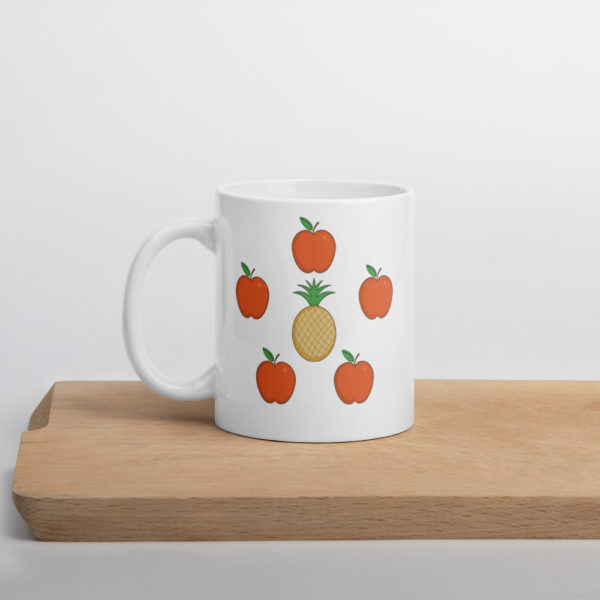 1 in 6 Infertility Awareness White Glossy Mug