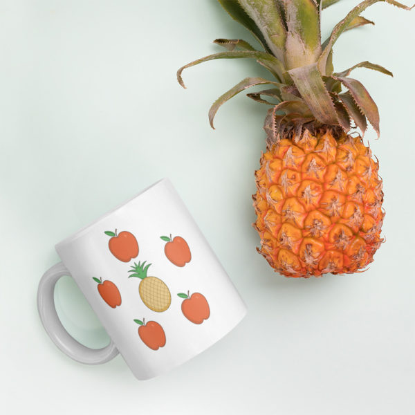 1 in 6 Infertility Awareness White Glossy Mug