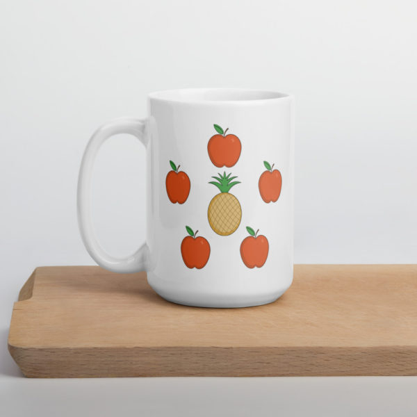 1 in 6 Infertility Awareness White Glossy Mug