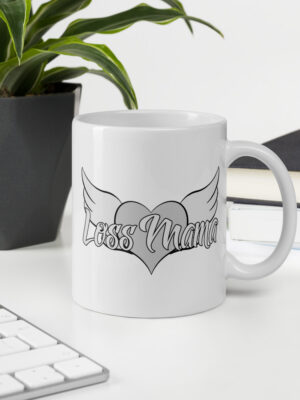 Loss Mama White Glossy Mug
