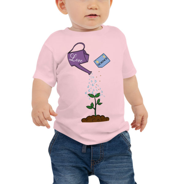 A Lot of Love and a Little Bit of Science Baby Jersey Short Sleeve Tee