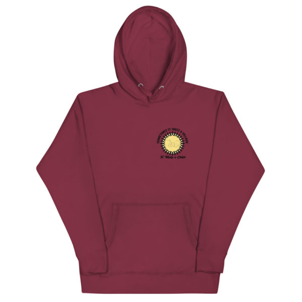 Sometimes it Takes a Village Unisex Hoodie - small design