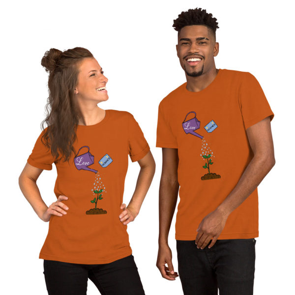 A Lot of Love and a Little Bit of Science Short-Sleeve Unisex T-Shirt
