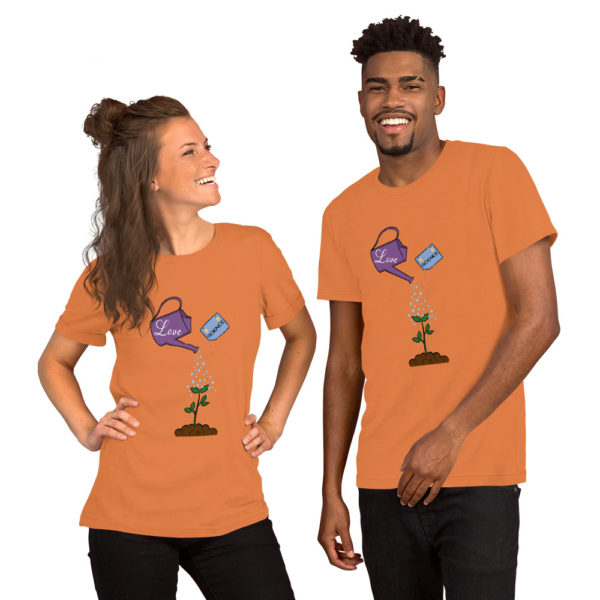 A Lot of Love and a Little Bit of Science Short-Sleeve Unisex T-Shirt