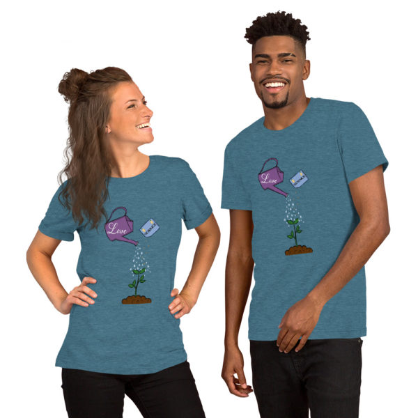 A Lot of Love and a Little Bit of Science Short-Sleeve Unisex T-Shirt