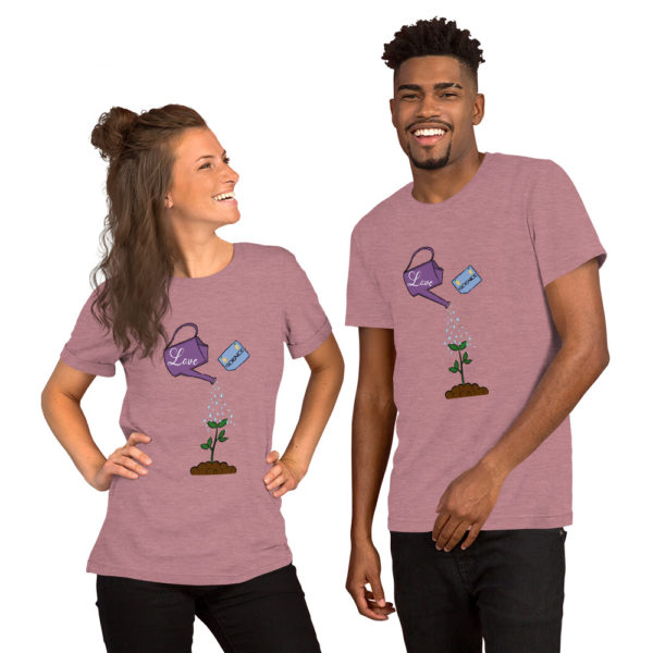 A Lot of Love and a Little Bit of Science Short-Sleeve Unisex T-Shirt