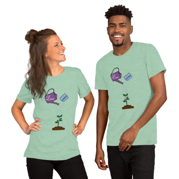 A Lot of Love and a Little Bit of Science Short-Sleeve Unisex T-Shirt