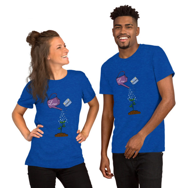 A Lot of Love and a Little Bit of Science Short-Sleeve Unisex T-Shirt
