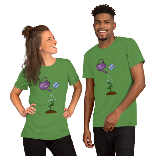 A Lot of Love and a Little Bit of Science Short-Sleeve Unisex T-Shirt