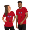 A Lot of Love and a Little Bit of Science Short-Sleeve Unisex T-Shirt