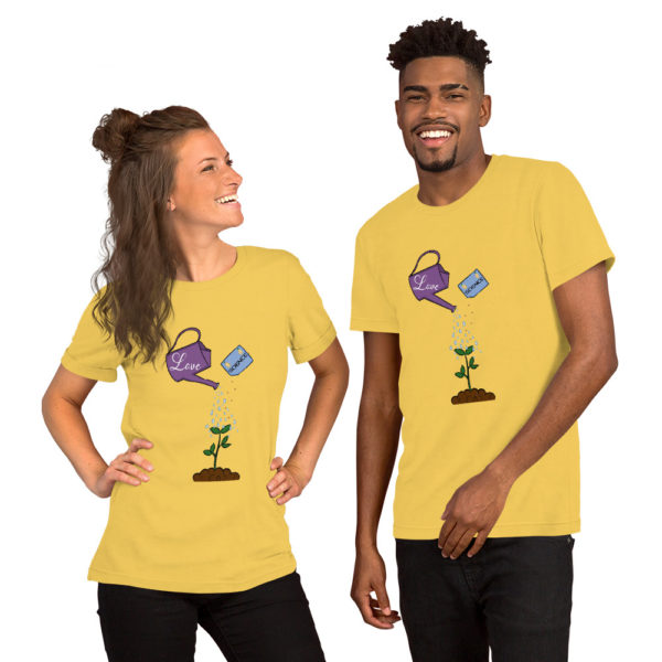A Lot of Love and a Little Bit of Science Short-Sleeve Unisex T-Shirt