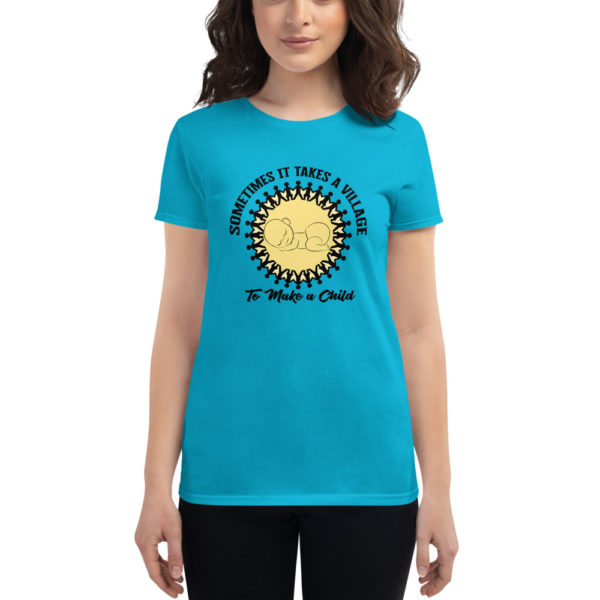 Sometimes it Takes a Village Women's short sleeve t-shirt
