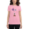 A Lot of Love and a Little Bit of Science Women's short sleeve t-shirt
