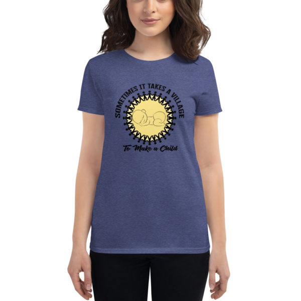 Sometimes it Takes a Village Women's short sleeve t-shirt