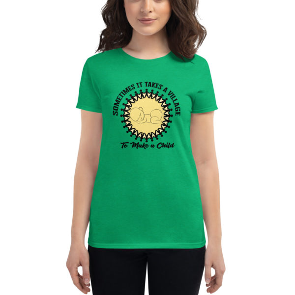Sometimes it Takes a Village Women's short sleeve t-shirt