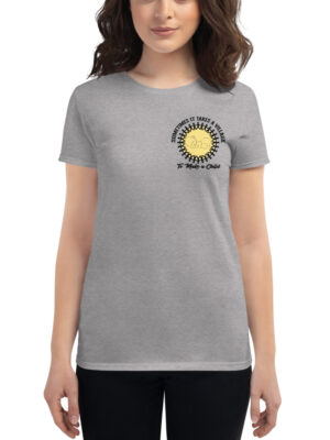 Sometimes it Takes a Village Women's short sleeve t-shirt - small design